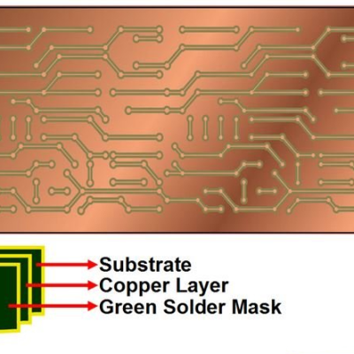 structure of single-sided pcb